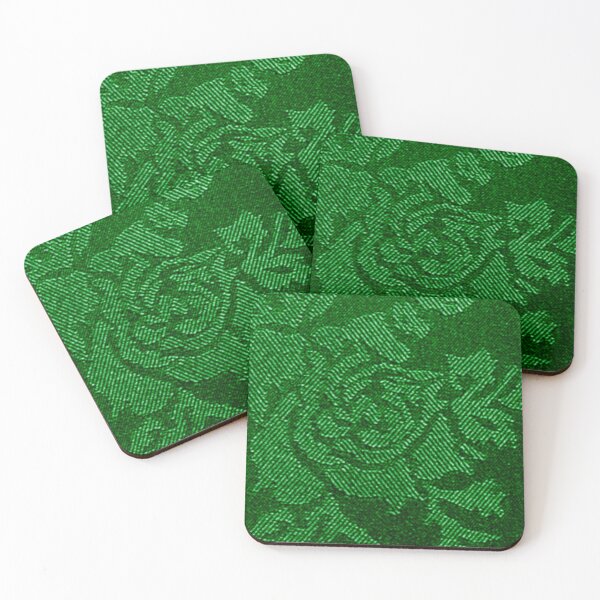 Item preview, PATTERN,ROSE,GREEN, designed and sold by artflare.