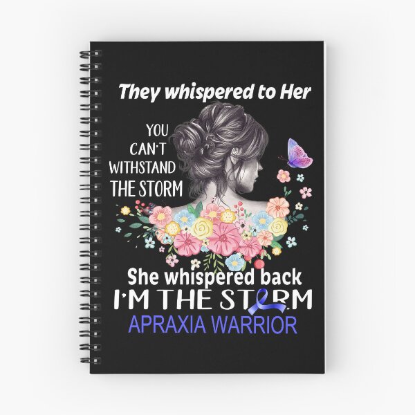 Item preview, Apraxia Warrior Whispered Back I'm The Storm Apraxia Awareness designed and sold by Hatjar.