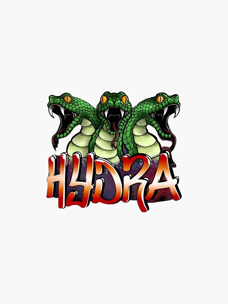 Hydra Nopixel Sticker Sticker For Sale By Sexystickers69 Redbubble