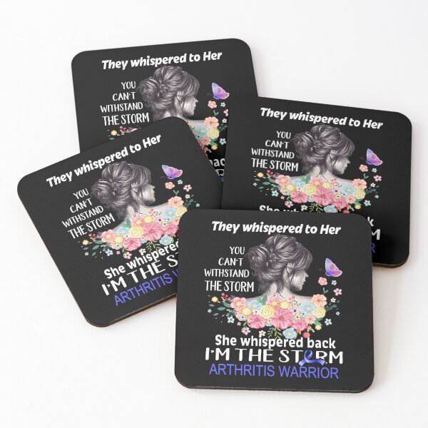 Item preview, Arthritis Warrior Whispered Back I'm The Storm Arthritis Awareness designed and sold by Hatjar.