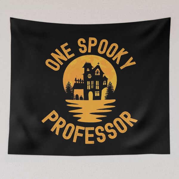 Item preview, Halloween Professor - One Spooky Professor - School Halloween Party, Autumn Teacher, Fall Teacher designed and sold by jadedscientist.