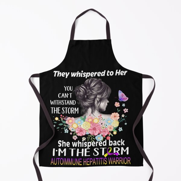 Item preview, Autoimmune Hepatitis Warrior Whispered Back I'm The Storm Autoimmune Hepatitis Awareness designed and sold by Hatjar.