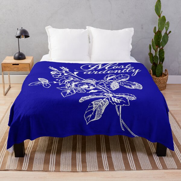 Item preview, Pride and prejudice - Jane Austen - Most Ardently - Blue Velvet designed and sold by i-cottagedesign.