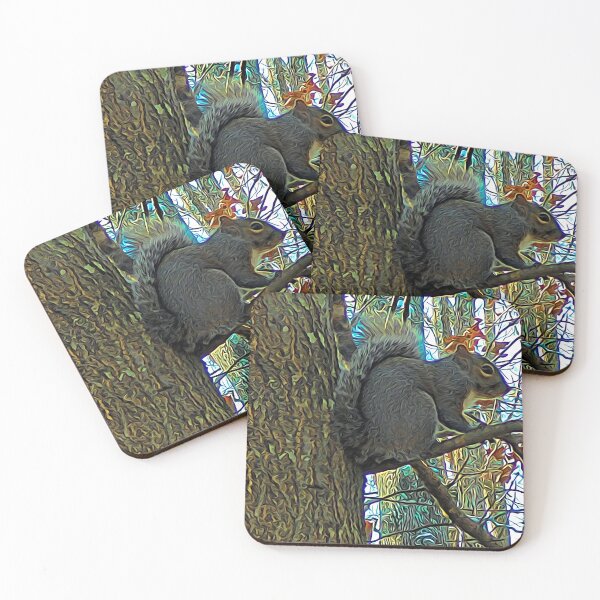 Item preview, Squirrel in Expressionism designed and sold by bertsworks300.