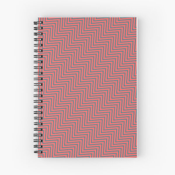 Aperçu de l'œuvre Zigzag Lines rayures rouges et noires créée et vendue par Clothingspot.