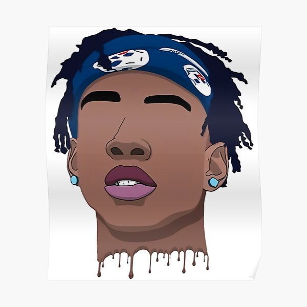 Polo G Rapper' Poster by DrawForFun Art