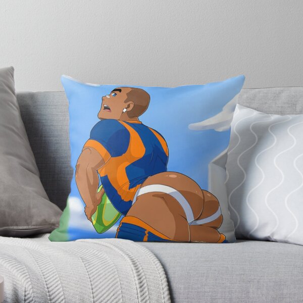 Bara Booty Sexy Bara Ass In Jockstraps Sexy Yaoi Anime Gay Art Throw Pillow For Sale By