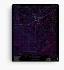 USGS TOPO Map Florida FL Ponce De Leon 348164 1982 24000 Inverted Canvas Print