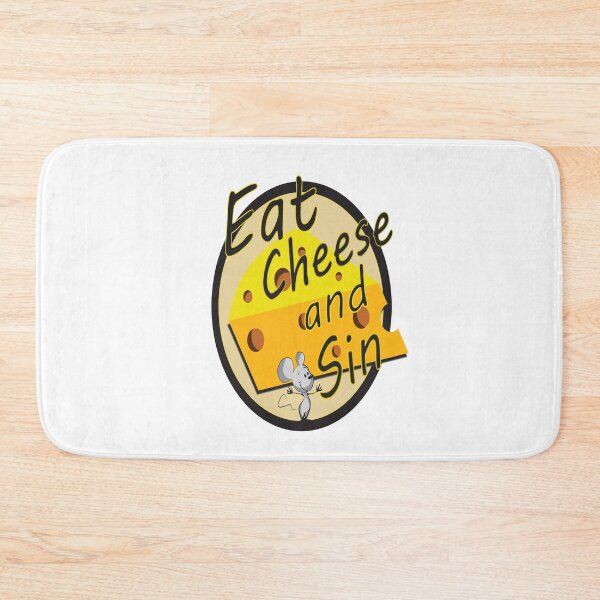 Item preview, Eat Cheese And Sin designed and sold by printhappy4you.