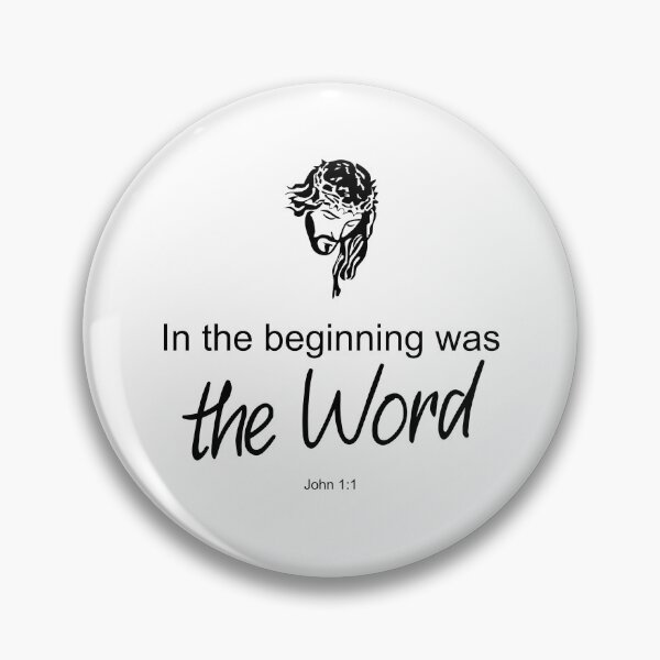 Item preview, In the beginning was the Word - John 1:1 designed and sold by aheartforgod.
