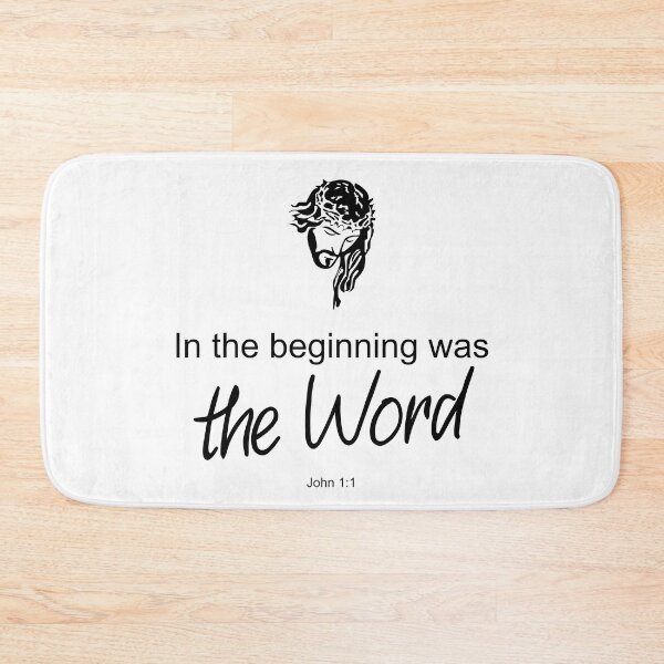 Item preview, In the beginning was the Word - John 1:1 designed and sold by aheartforgod.