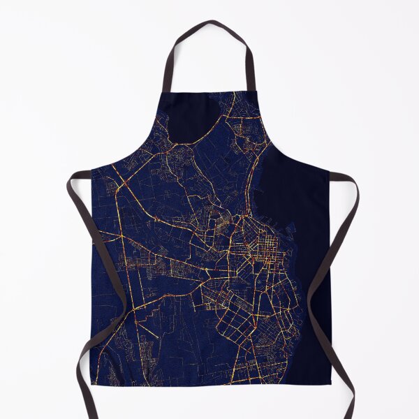 Item preview, Odessa, Ukraine Map - City At Night designed and sold by deMAP.