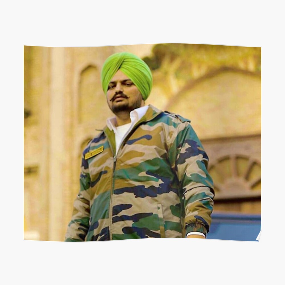 sidhu moosewala army jacket