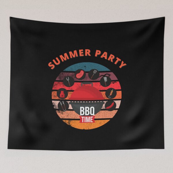 Item preview, Summer Party BBQ Time Grill Grillin Meat Pork Cookout Cook Out  designed and sold by CarantinedChaos.