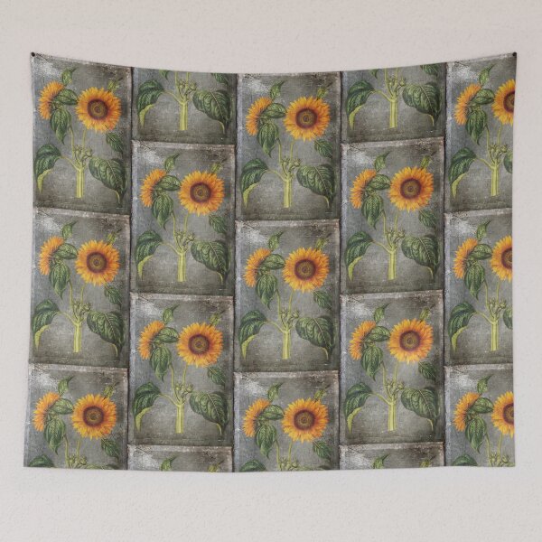 Item preview, Vintage sunflower grunge style 4 designed and sold by WesternExposure.