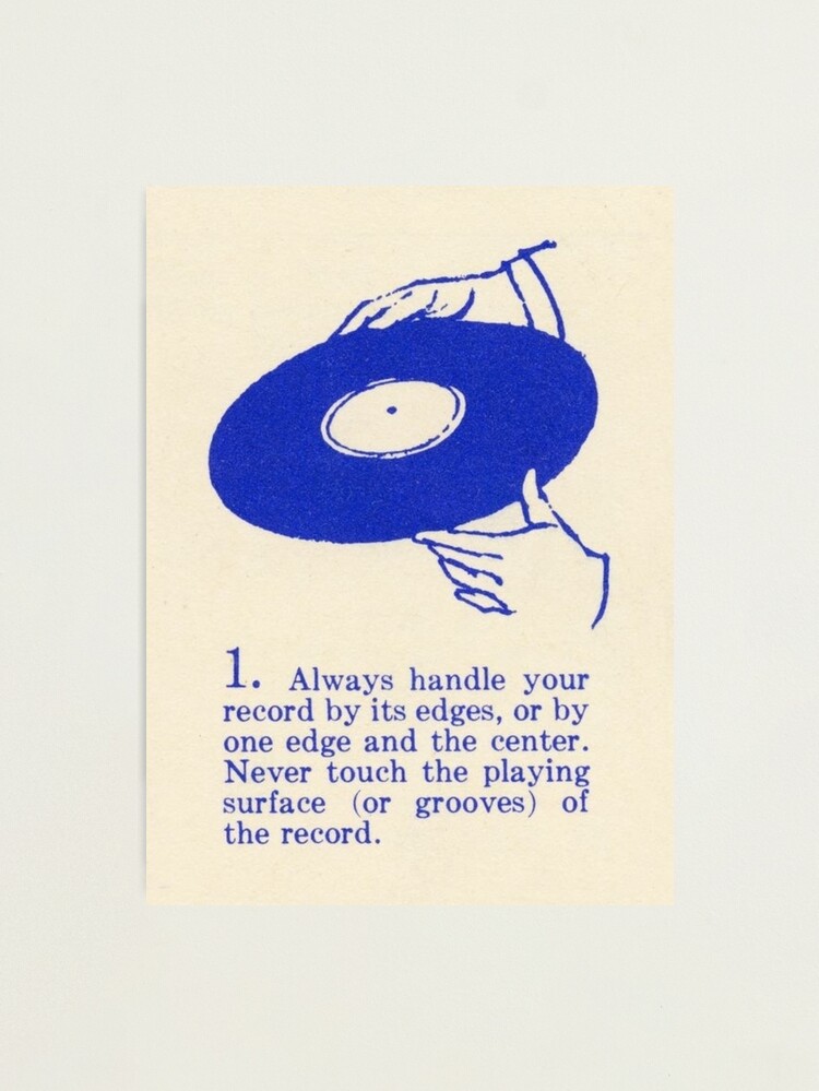 Thumbnail 1 of 3, Photographic Print, blue vinyl designed and sold by marissa0529.