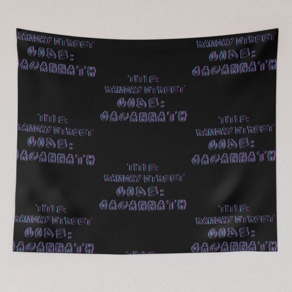 Item preview, Title Ramsay street code janannath graffiti letters designed and sold by Narcisa22.