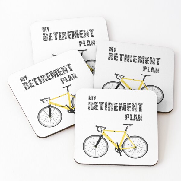 Item preview, Biking is My Retirement Plan designed and sold by joseech.