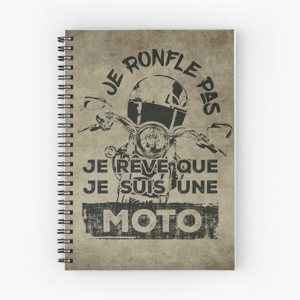 Item preview, Je ronfle pas, je rêve que je suis une moto - vintage designed and sold by F440.