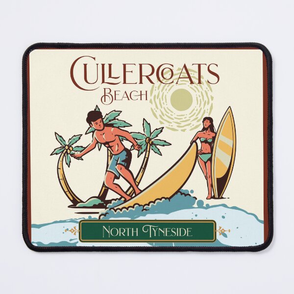 Item preview, Cullercoats beach, North Tyneside designed and sold by StencilMyst ..