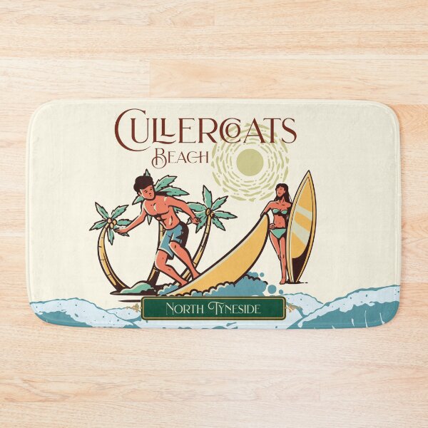 Item preview, Cullercoats beach, North Tyneside designed and sold by StencilMyst ..