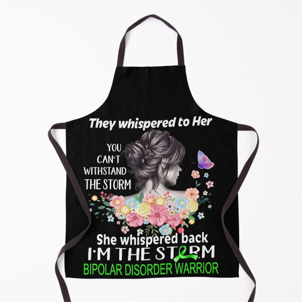 Item preview, Bipolar Disorder Warrior Whispered Back I'm The Storm Bipolar Disorder Awareness designed and sold by Hatjar.