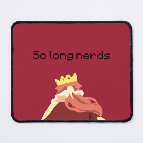 Item preview, Technoblade "so long nerds" designed and sold by Dinosaur Bee.