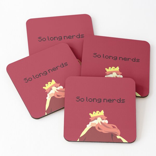 Item preview, Technoblade "so long nerds" designed and sold by Dinosaur Bee.