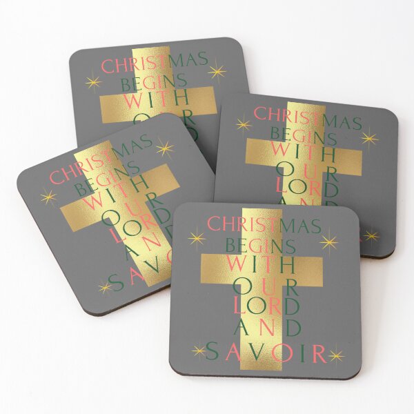 Item preview, Christmas Begins With Christ Our Lord and Savior designed and sold by marvacousins246.