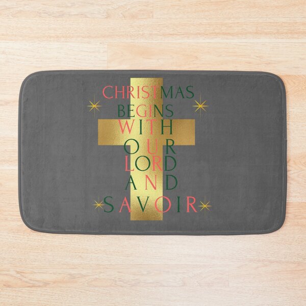 Item preview, Christmas Begins With Christ Our Lord and Savior designed and sold by marvacousins246.