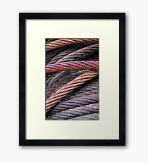Made of Steel Framed Print