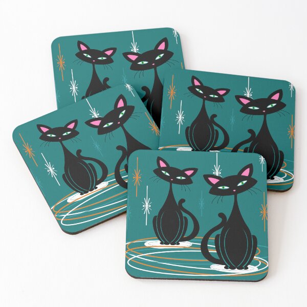 Item preview, Atomic Felines designed and sold by hebustyle.