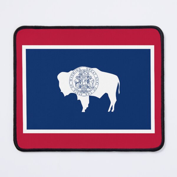 Item preview, Flag of Wyoming designed and sold by brigadeiro.