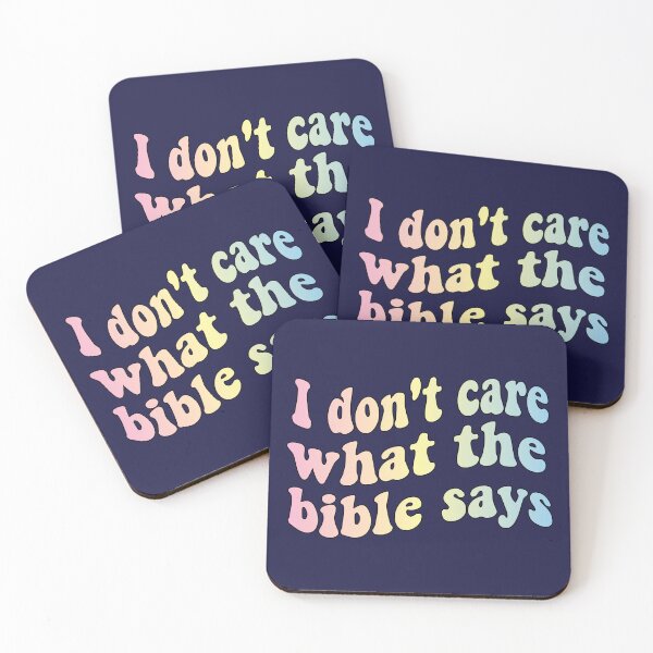 Item preview,  I don't care what the bible says designed and sold by retro10.