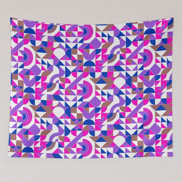 Item preview, geometric colorful patterns conceptual Art - Abstract Neo Geo graphic design designed and sold by Design Repo.