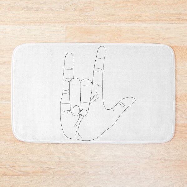 Item preview, I Love You Sign Language designed and sold by artsy-cici.