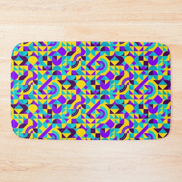 Item preview, geometric colorful patterns conceptual Art - Abstract Neo Geo graphic design designed and sold by Design Repo.