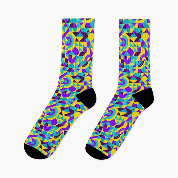 Item preview, geometric colorful patterns conceptual Art - Abstract Neo Geo graphic design designed and sold by Design Repo.