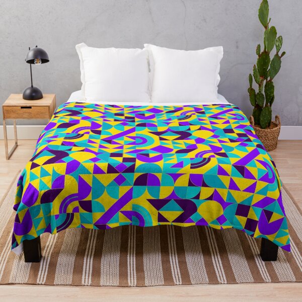 Item preview, geometric colorful patterns conceptual Art - Abstract Neo Geo graphic design designed and sold by Design Repo.