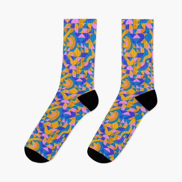 Item preview, geometric colorful patterns conceptual Art - Abstract Neo Geo graphic design designed and sold by Design Repo.