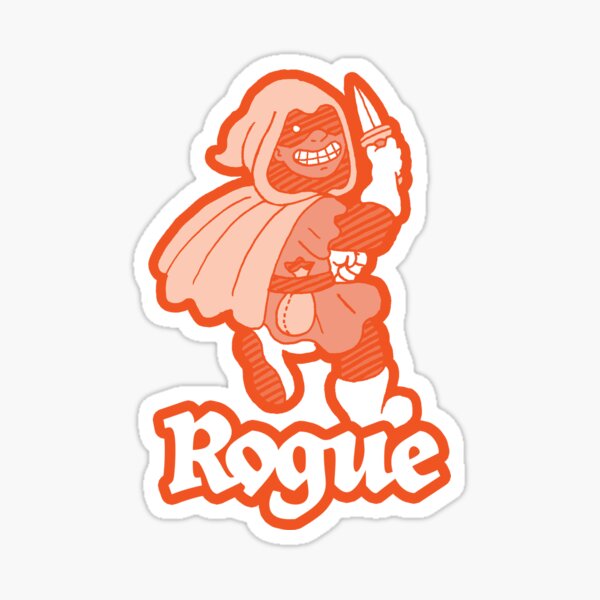 Rogue Class Cartoon Sticker