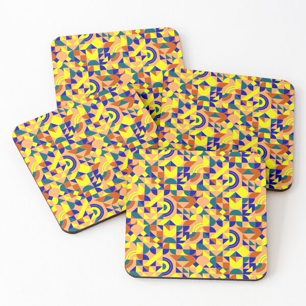 Item preview, geometric colorful patterns conceptual Art - Abstract Neo Geo graphic design designed and sold by Design Repo.