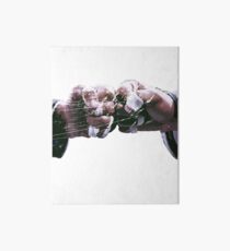 BJJ Fist Bump Respect Brazilian Jiu Jitsu Art Board