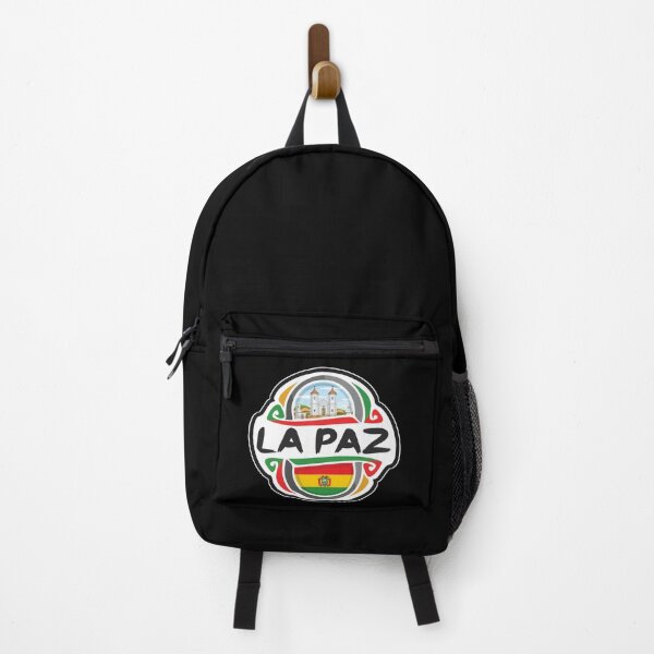 Item preview, La Paz Bolivia Flag Badge Travel Souvenir Stamp designed and sold by TeeHome.
