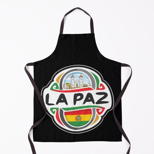 Item preview, La Paz Bolivia Flag Badge Travel Souvenir Stamp designed and sold by TeeHome.