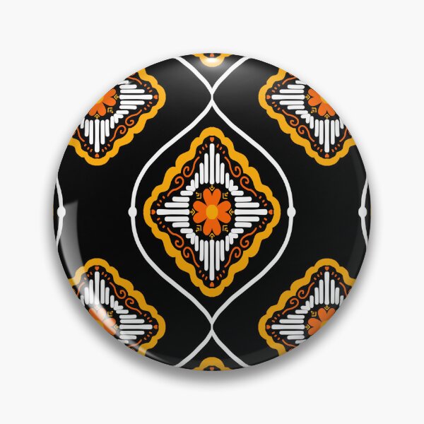 Item preview, Traditional Ikat Pattern designed and sold by introvy.