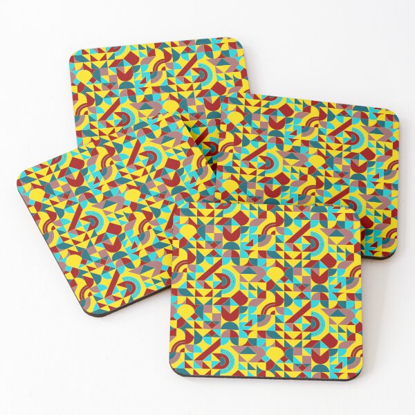 Item preview, geometric colorful patterns conceptual Art - Abstract Neo Geo graphic design designed and sold by Design Repo.