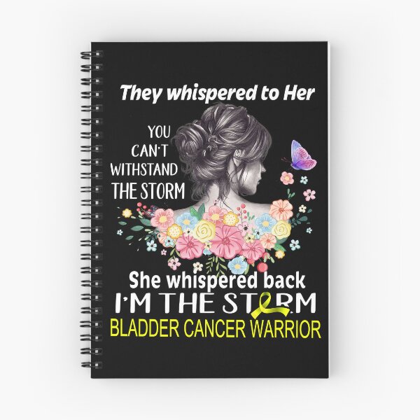 Item preview, Bladder Cancer Warrior Whispered Back I'm The Storm Bladder Cancer Awareness designed and sold by Hatjar.