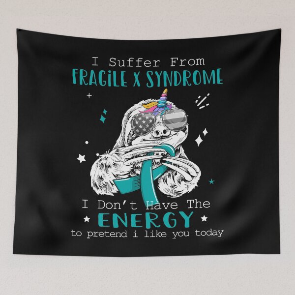 Item preview, Funny Sloth I Suffer From Fragile X Syndrome designed and sold by Kohend.