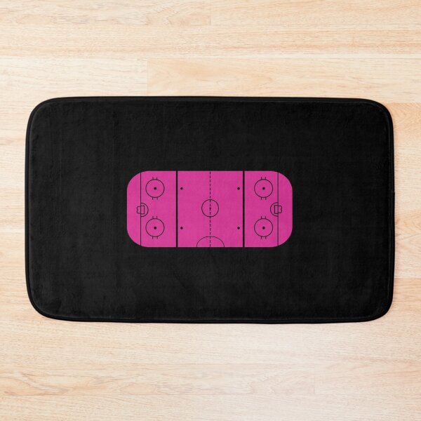 Artikelvorschau, Rosa Hockey-Eisbahn-Aufkleber entworfen und verkauft von felyn3gloria.